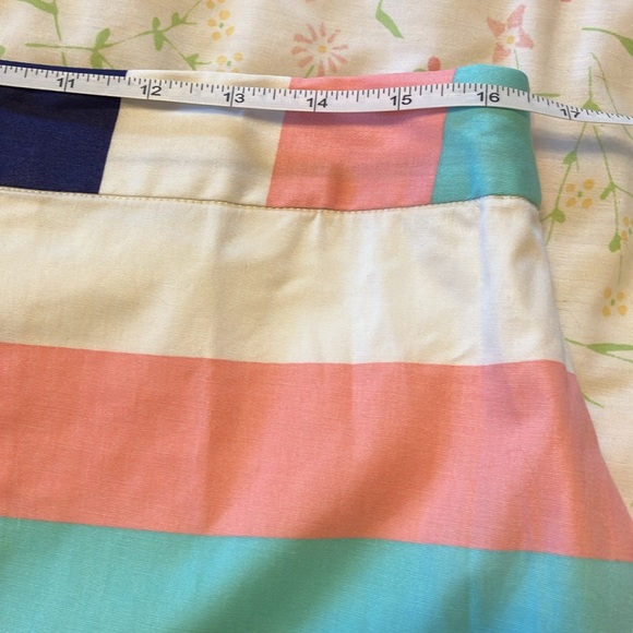 Collectif Camilla Candy Stripes Skirt - Picture 10 of 11